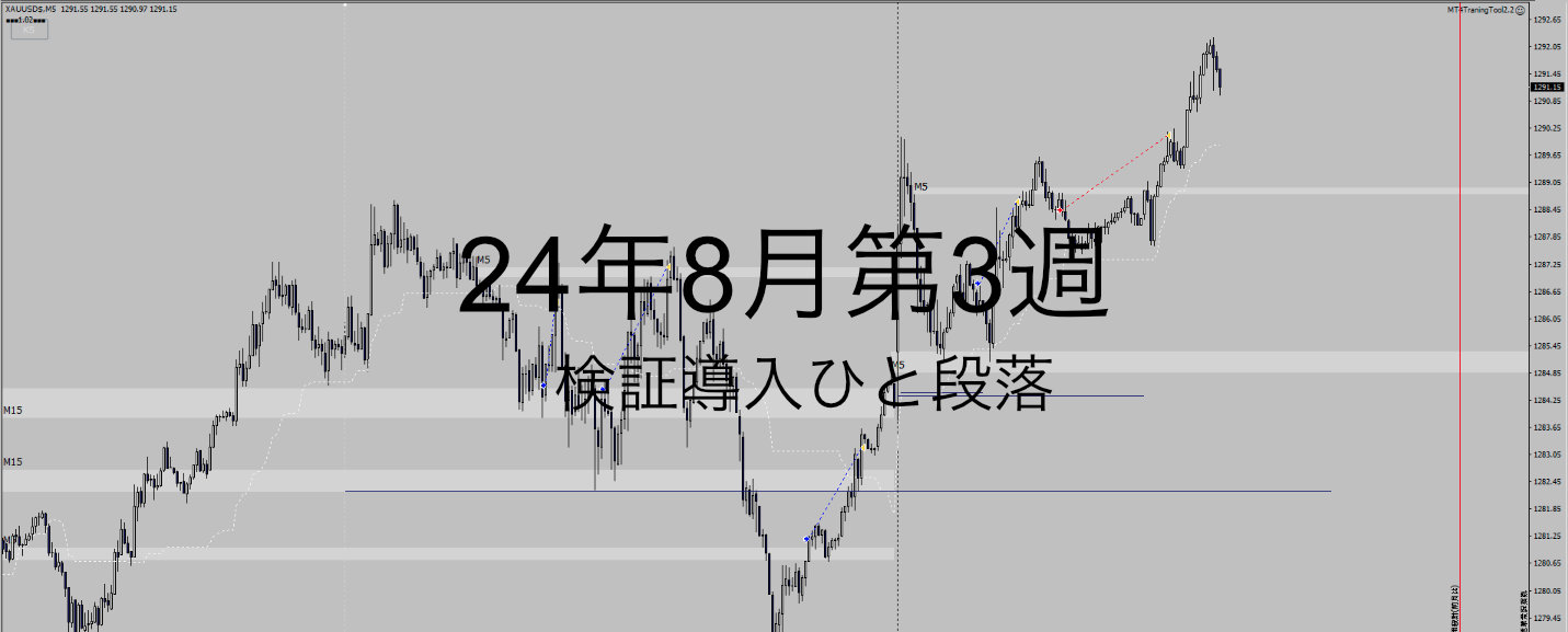 24年8月3週_検証2週_検証導入ひと段落、構成内部の半値採用